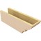Ekena Millwork 6in. W x 6in. H x 20in. L Ridgewood Woodgrain TimberThane Rafter Tail, Primed Tan RFTUR06X06X20RIDRCPR - alternate 3